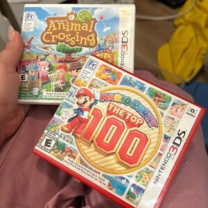 3DS Animal crossing and Mario top 100 Games